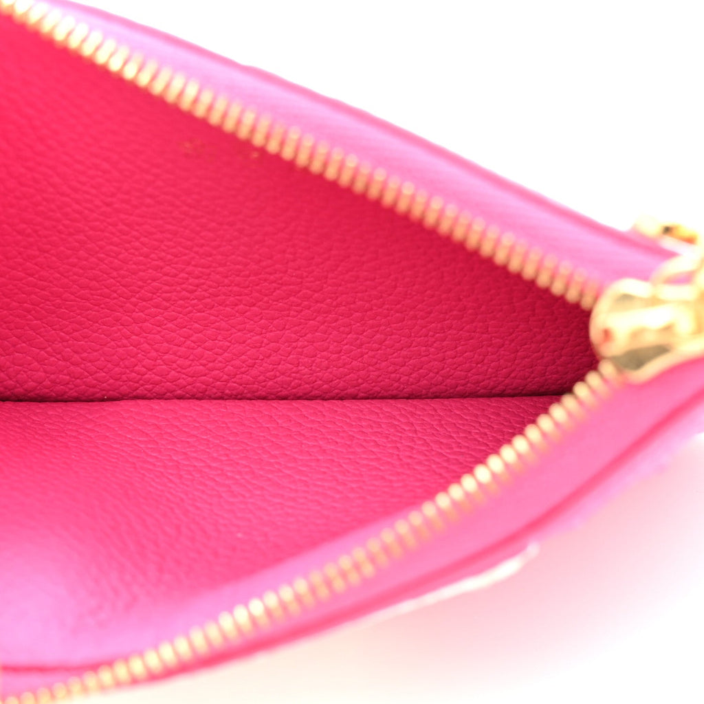 LV X TM Monogram Romy  Holder Kawaii Pink
