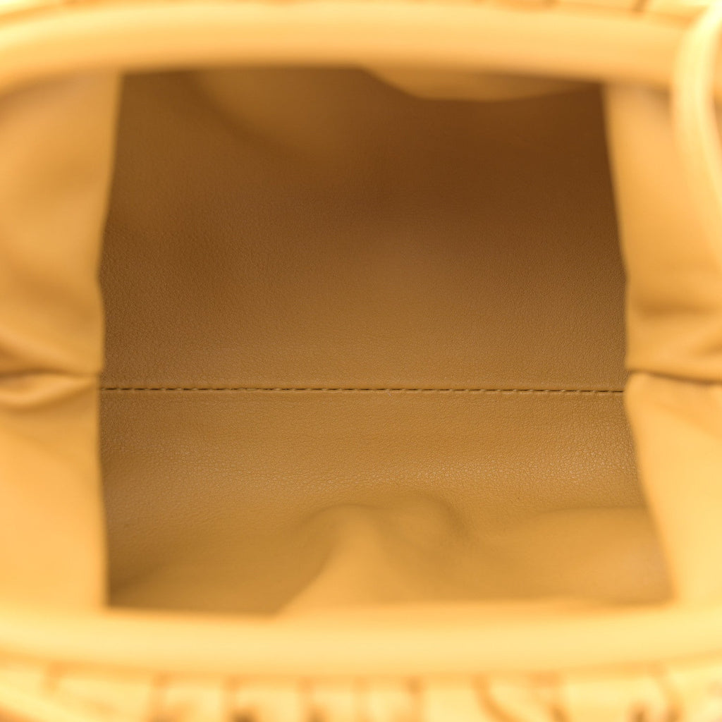 Butter Calfskin The Mini Pouch Butterscotch