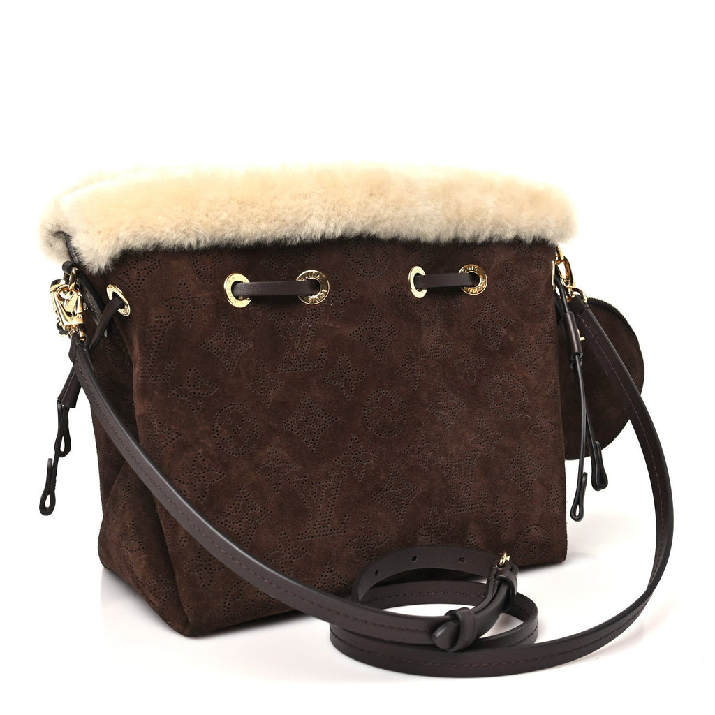 Suede Mahina Shearling Cozygram Bella Chocolate