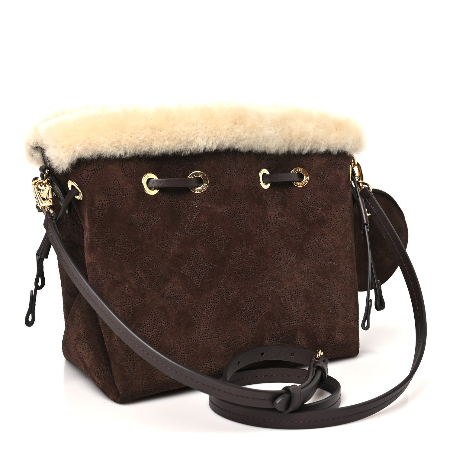 Suede Mahina Shearling Cozygram Bella Chocolate