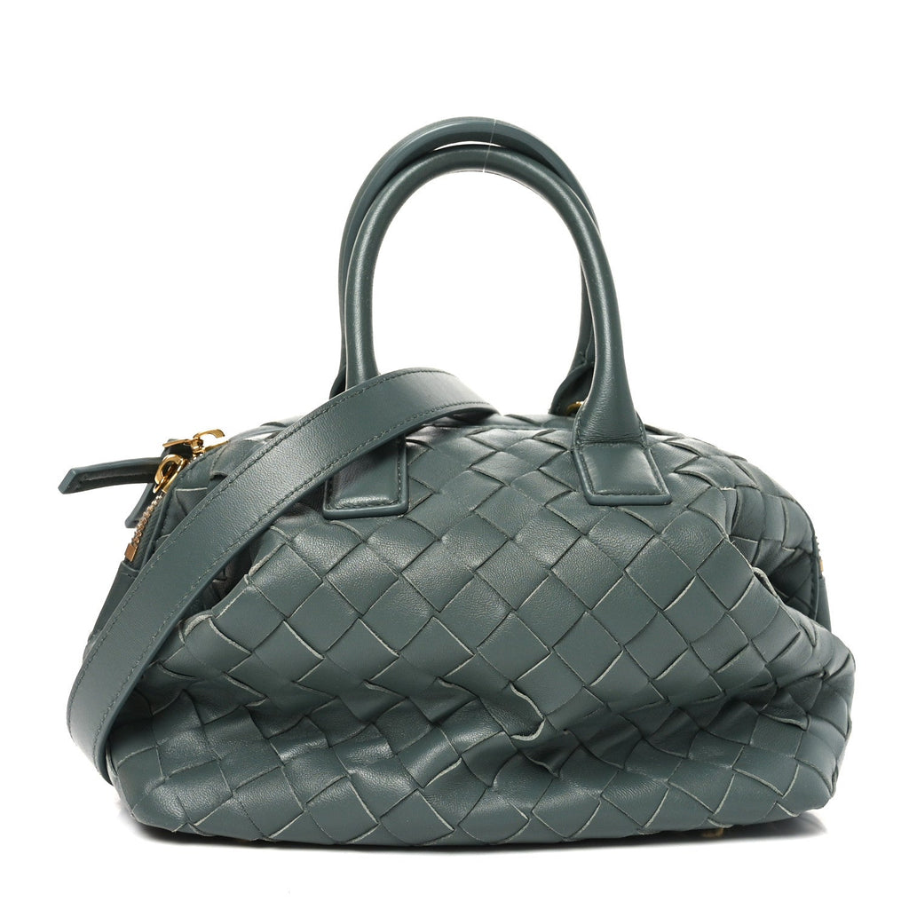 Nappa Intrecciato Bauletto Slate