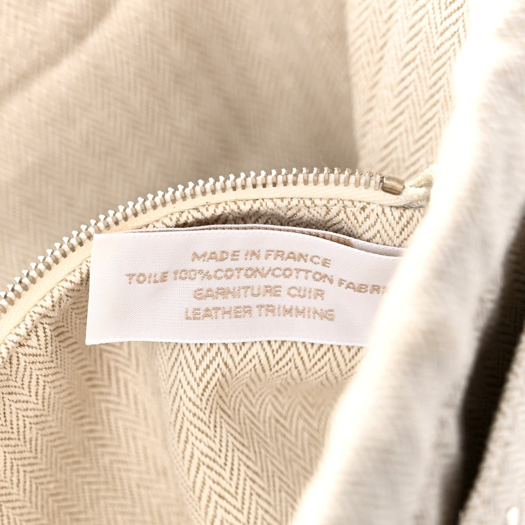 Canvas Barenia Fourbi 25 MM Pouch Naturel Fauve