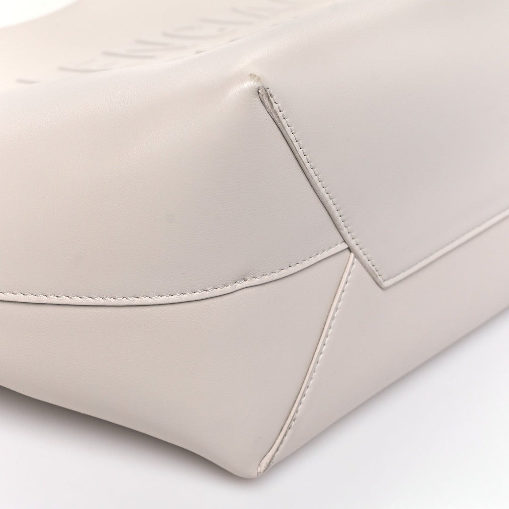 Smooth Calfskin Mary Kate Tote White