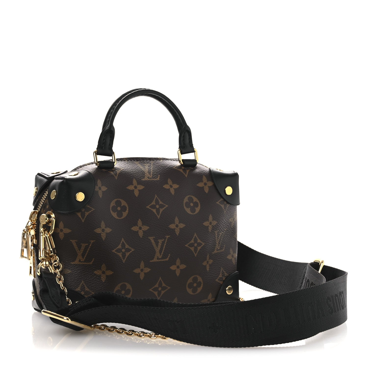 Monogram Petite Malle Souple Black