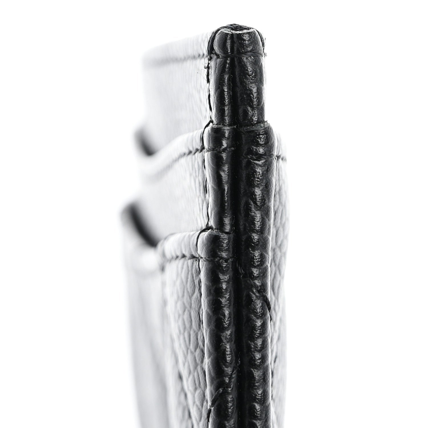 Caviar Quilted  Holder Black