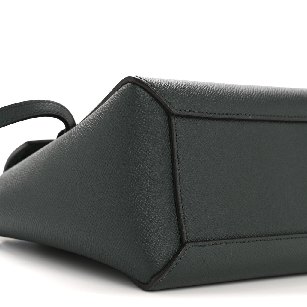 Grained Calfskin Nano Belt Bag Amazone