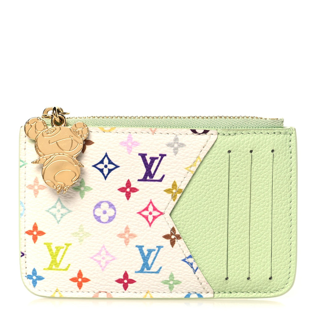 LV X TM Monogram Romy  Holder Green Tea