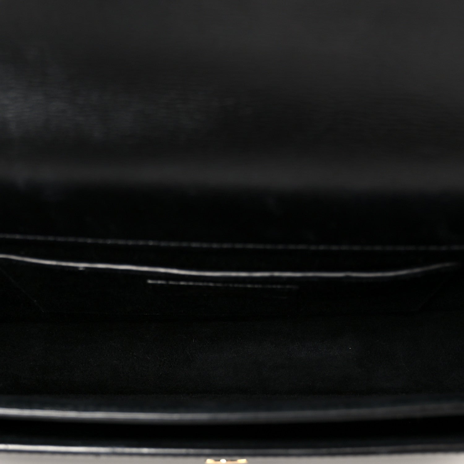 Smooth Calfskin Medium Monogram Sunset Satchel Black