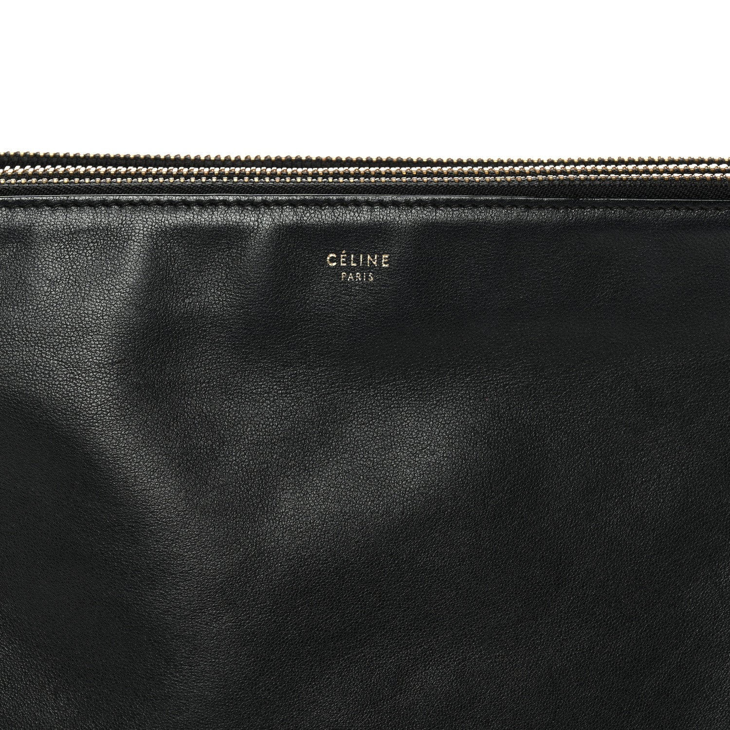 Lambskin Large Trio Crossbody Bag Black
