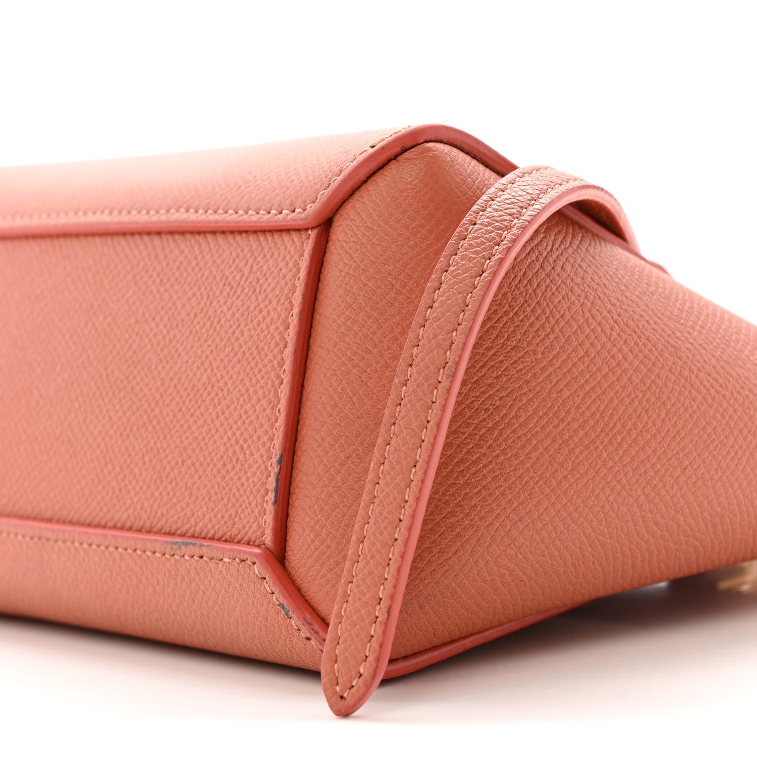 Grained Calfskin Pico Belt Bag Lychee