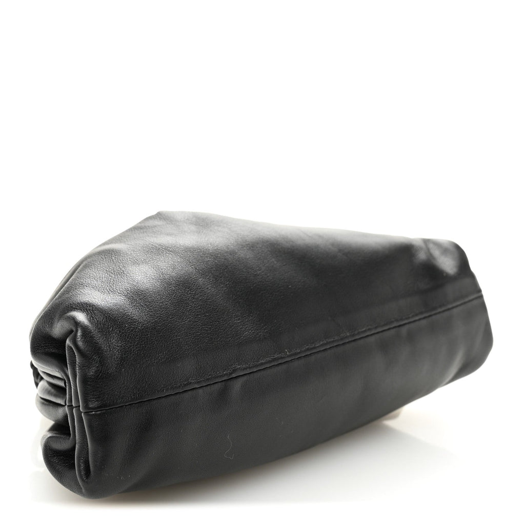 Butter Calfskin The Mini Pouch Black