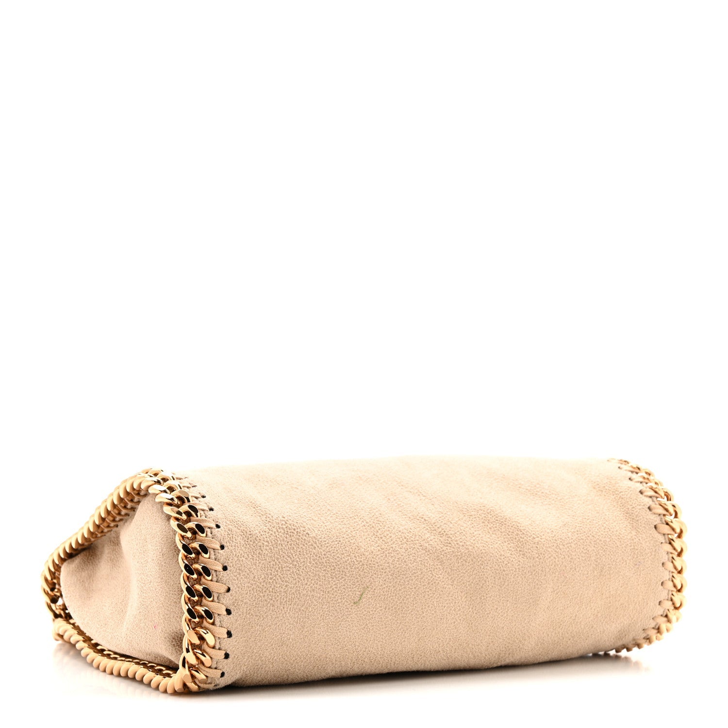 Shaggy Deer Mini Falabella Fold Over Tote Beige