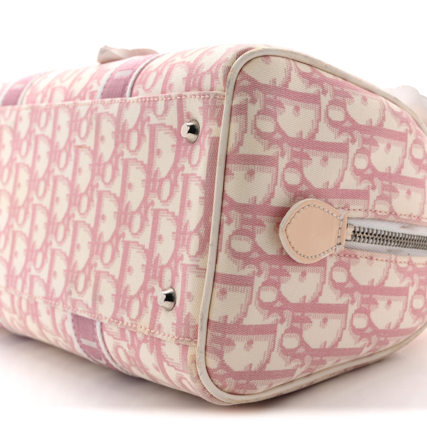 Monogram Girly Boston Pink