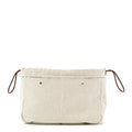 Canvas Barenia Fourbi 25 MM Pouch Naturel Fauve