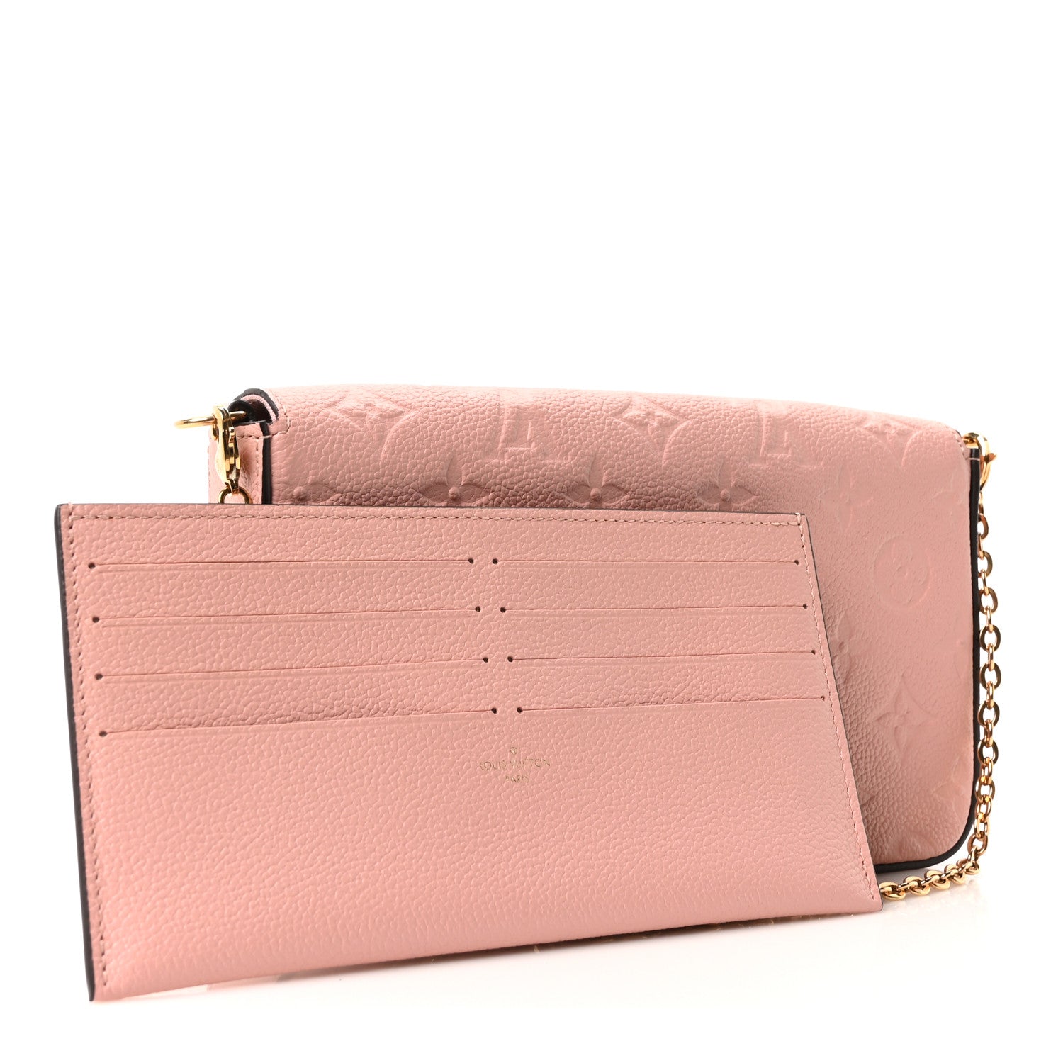 Empreinte Pochette Felicie Chain Wallet Rose Poudre