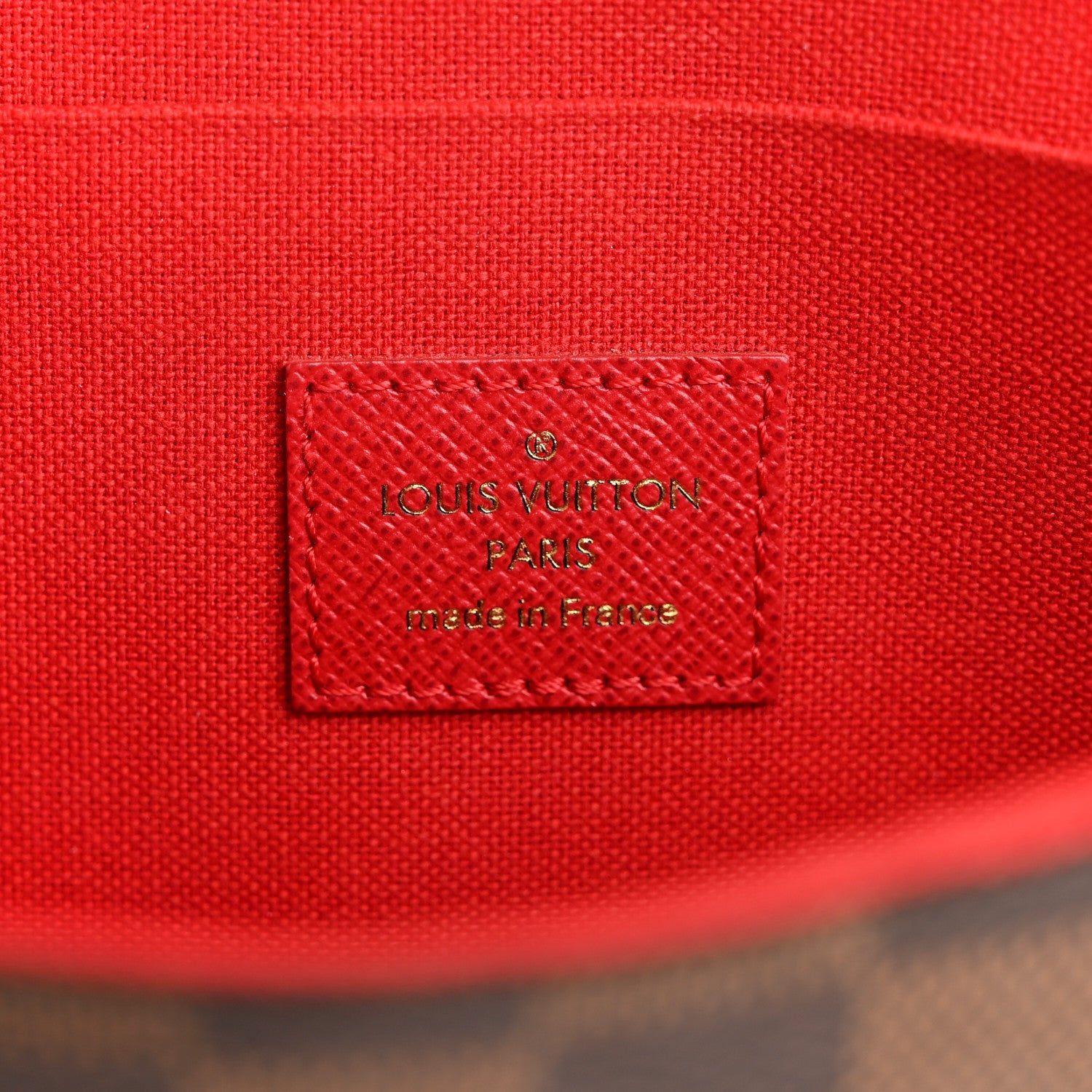 Damier Ebene Pochette Felicie Chain Wallet