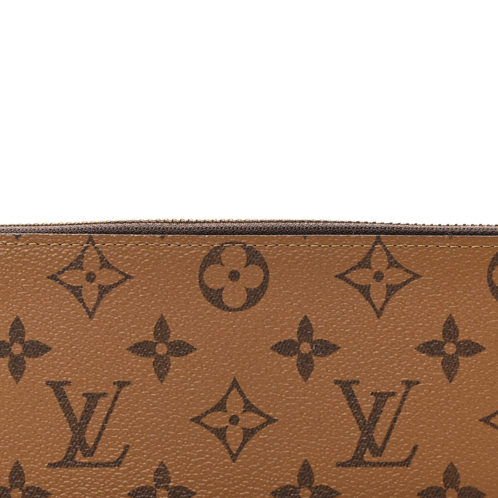 Reverse Monogram Clemence Wallet