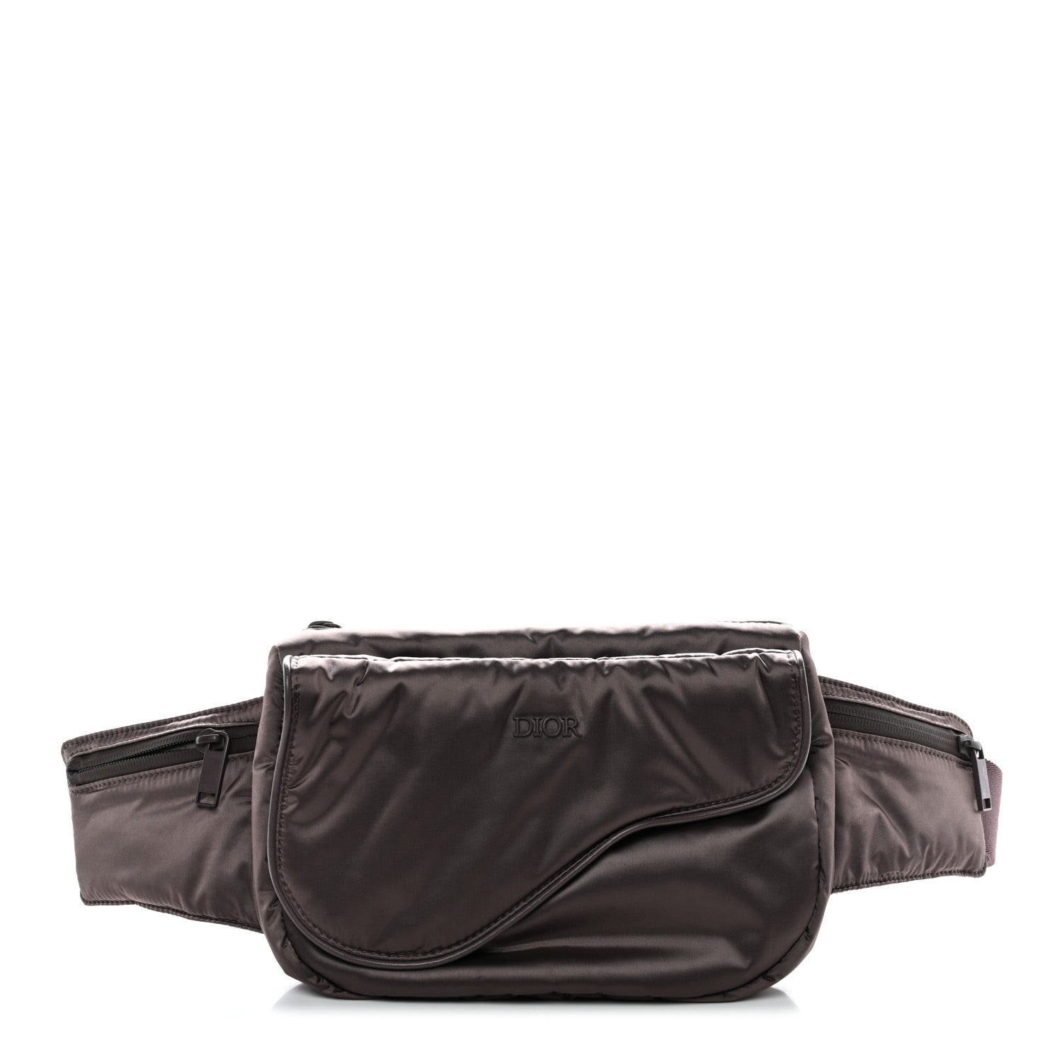 Nylon Saddle Belt Bag Bordeaux