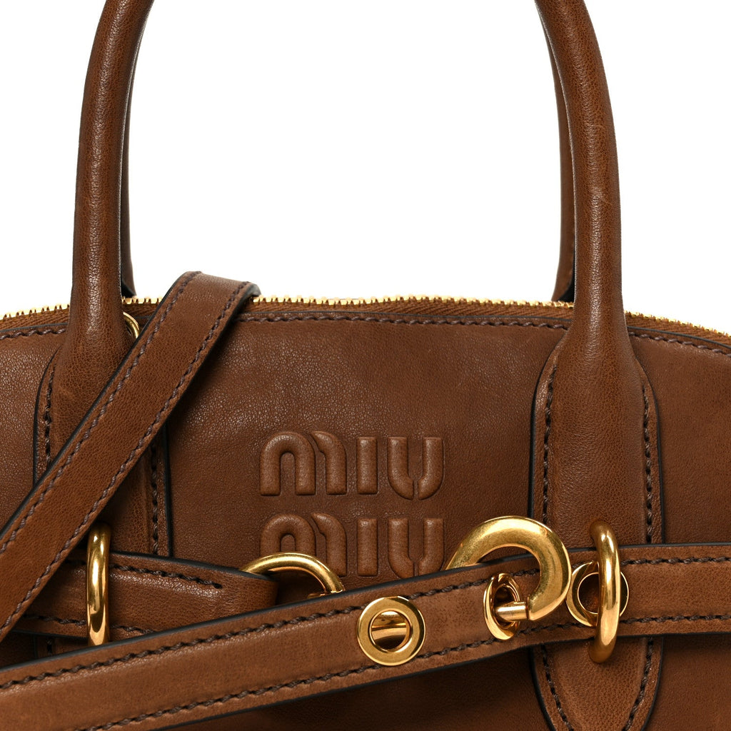 Nappa Aviator Small Aventure Bag Rovere