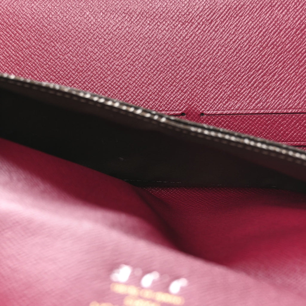 Monogram Josephine Wallet Fuchsia