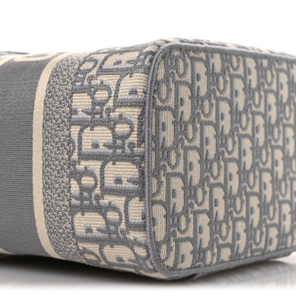 Oblique Diortravel Vanity Case Grey