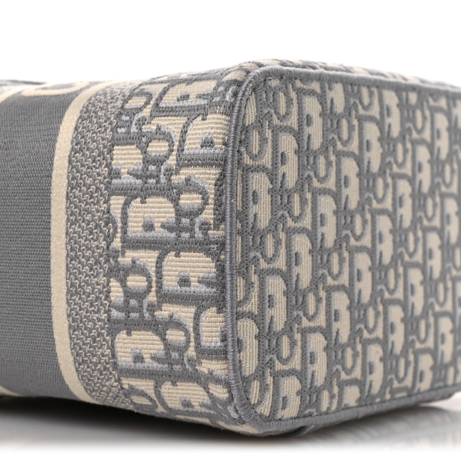 Oblique Diortravel Vanity Case Grey