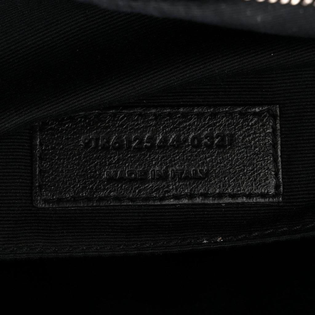 Calfskin Matelasse Monogram Lou Camera Bag Black