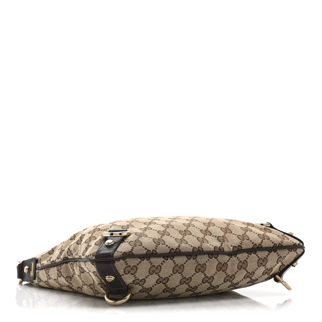 Monogram Abbey Messenger Bag Dark Brown