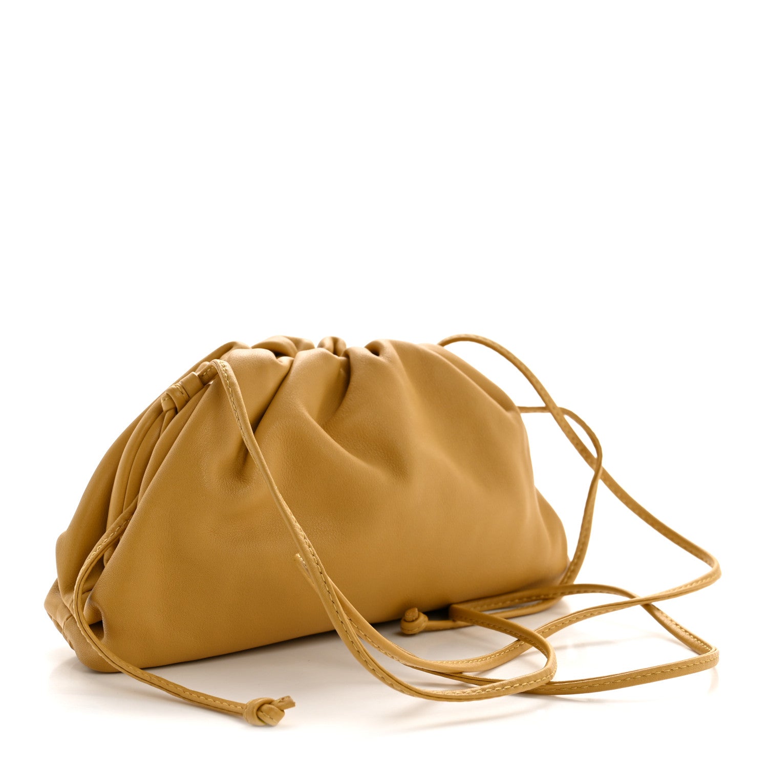 Butter Calfskin The Mini Pouch Butterscotch