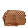 Calfskin Matelasse Monogram Lou Camera Bag Cinnamon