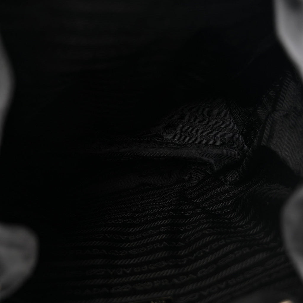 Nylon Vela Medium Backpack Black