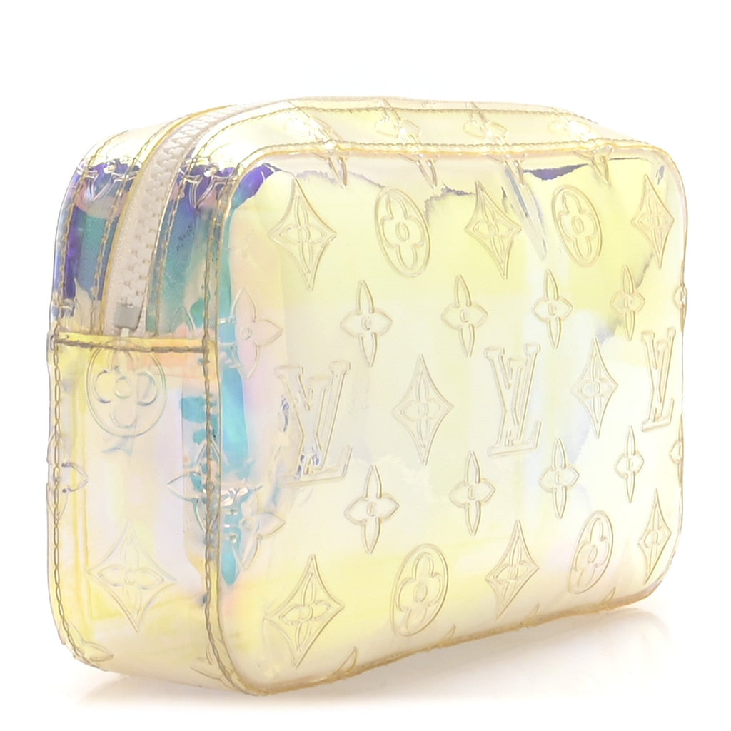 PVC Monogram Pochette Volga Iridescent Prism