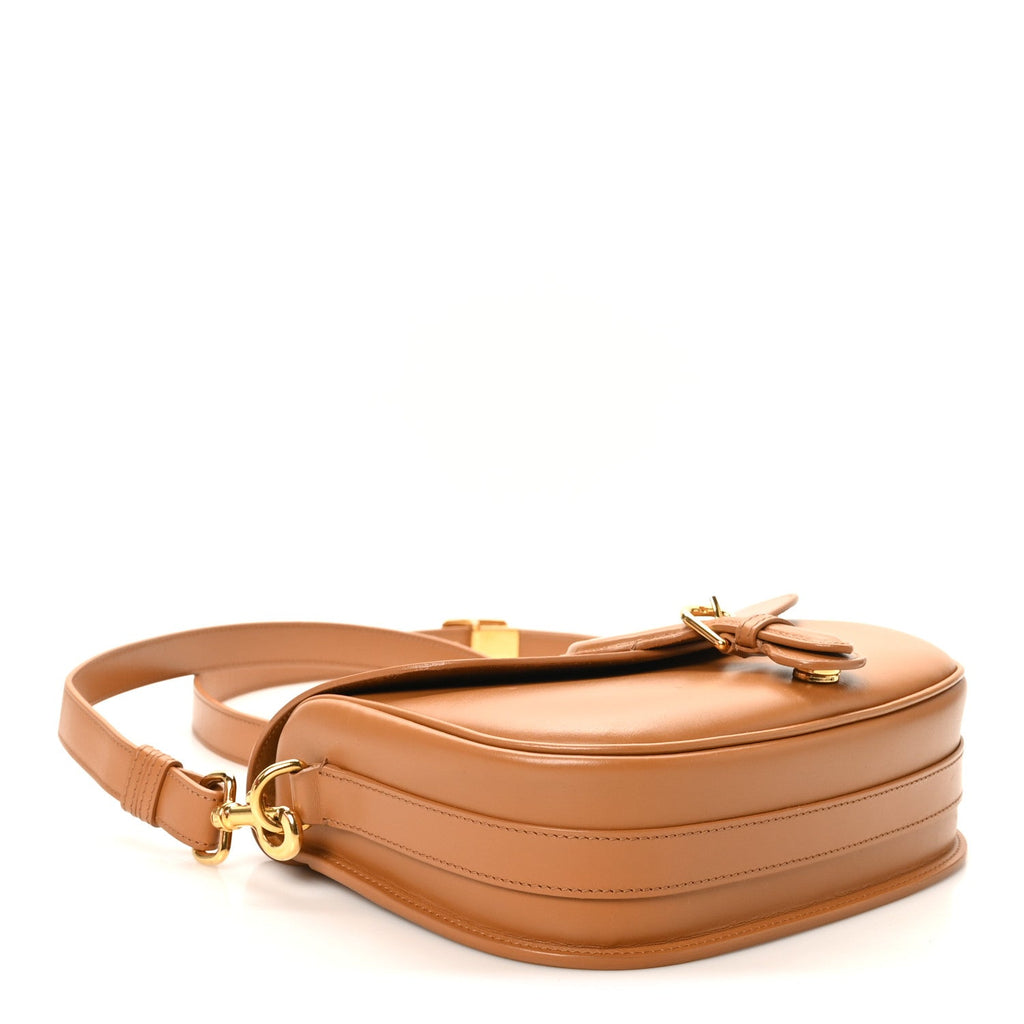 Box Calfskin Medium Bobby Flap Camel