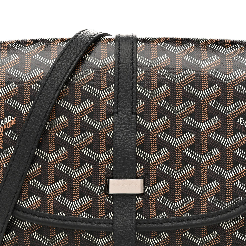 Goyardine Belvedere II PM Messenger Bag Black