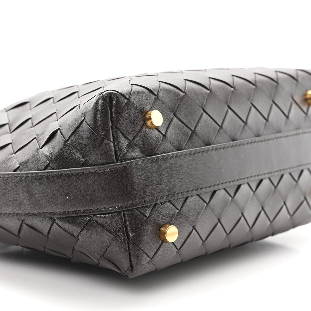 Calfskin Nappa Intrecciato Mini Wallace Fondant