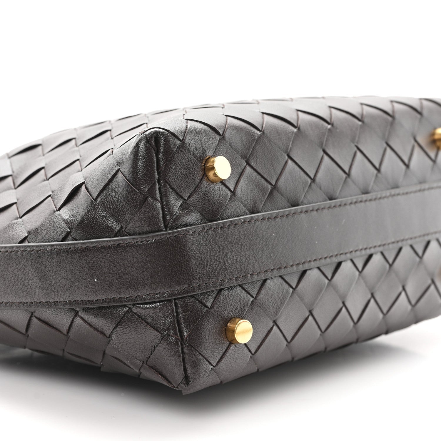 Calfskin Nappa Intrecciato Mini Wallace Fondant