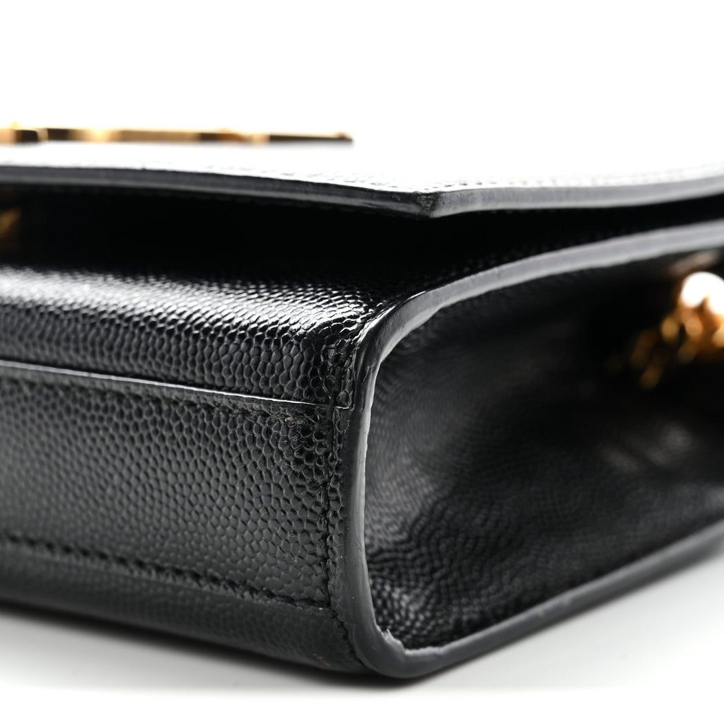 Grain De Poudre Small Monogram Kate Satchel Black