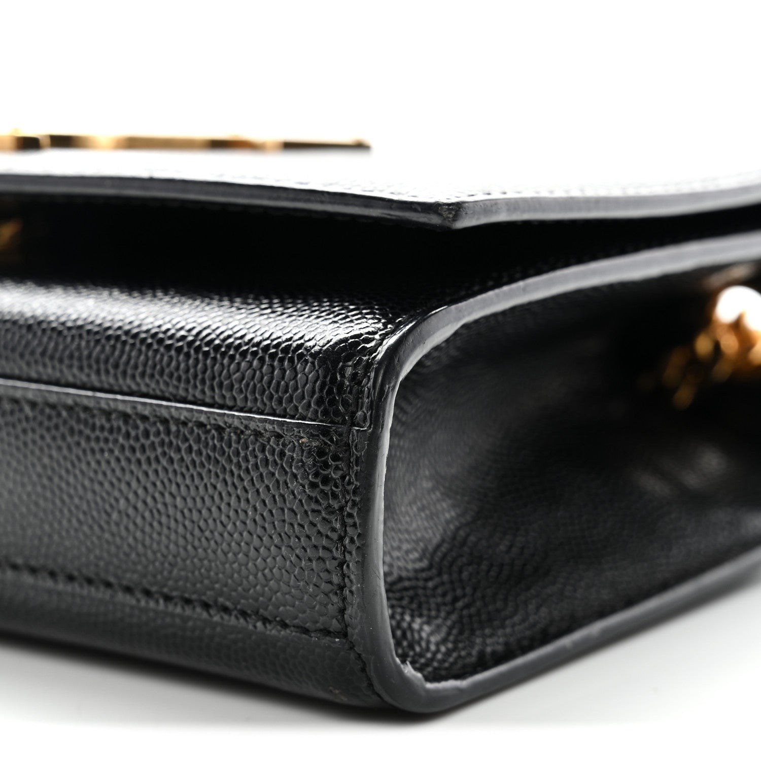 Grain De Poudre Small Monogram Kate Satchel Black