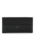 Calfskin Felicie Chain Wallet  Holder Insert Black