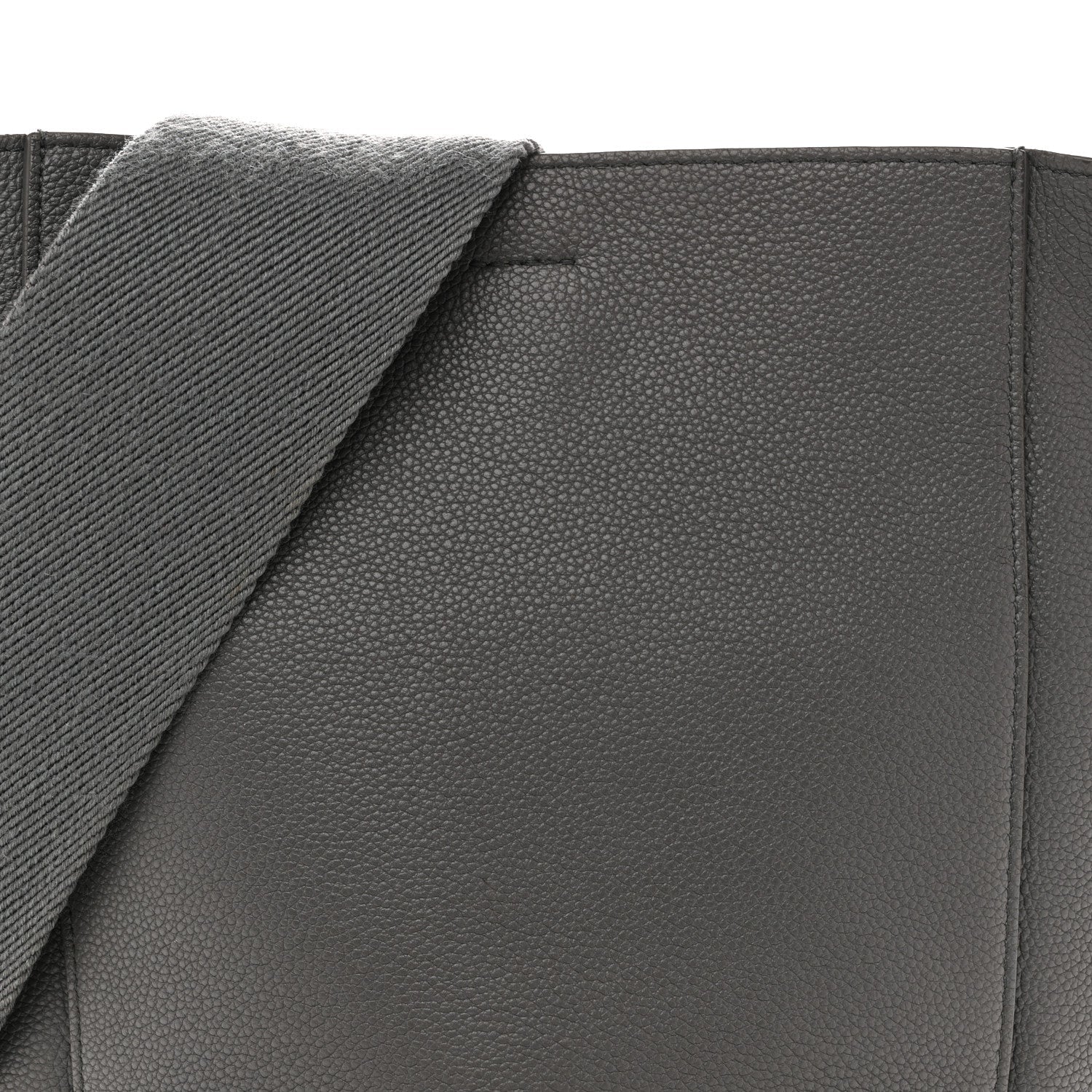 Soft Grained Calfskin Small Sangle Bucket Bag Kohl