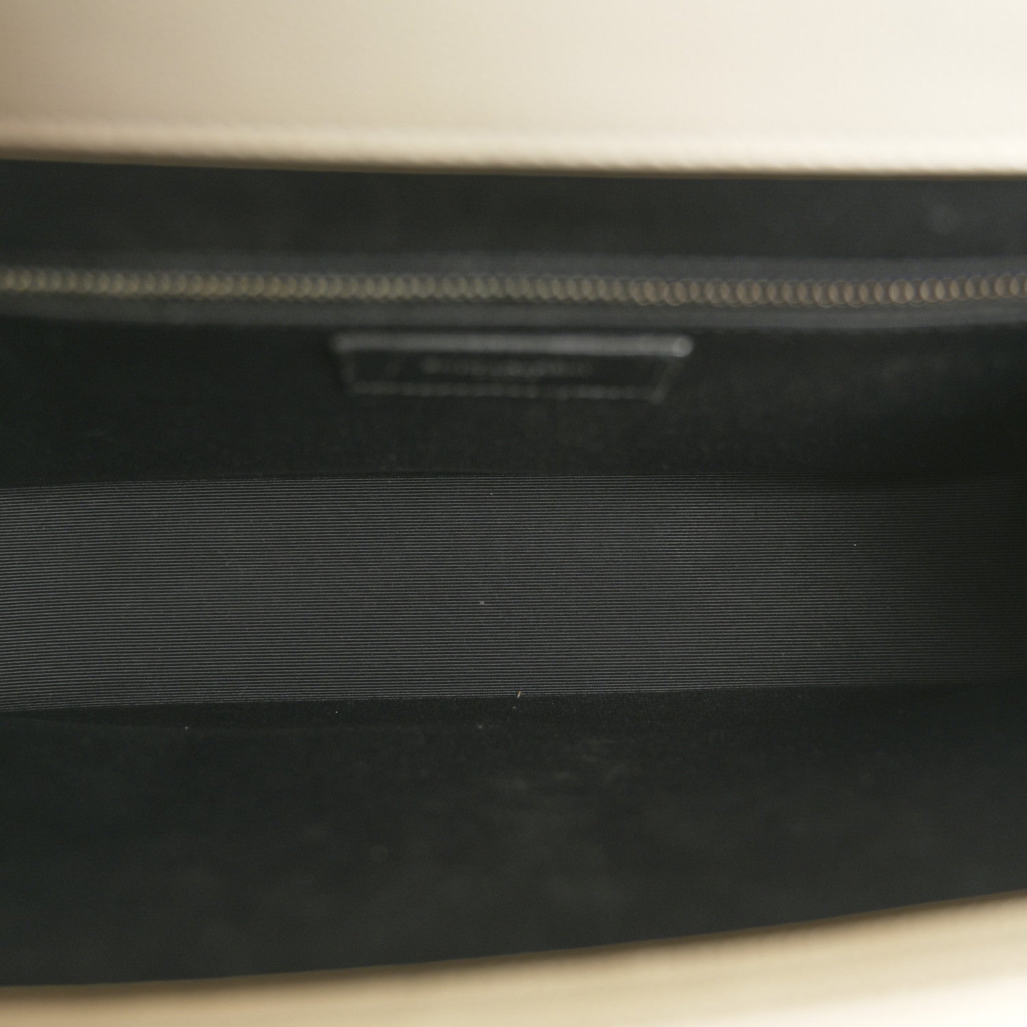 Grain De Poudre Textured Mixed Matelasse Large Triquilt Monogram Satchel Porcellana