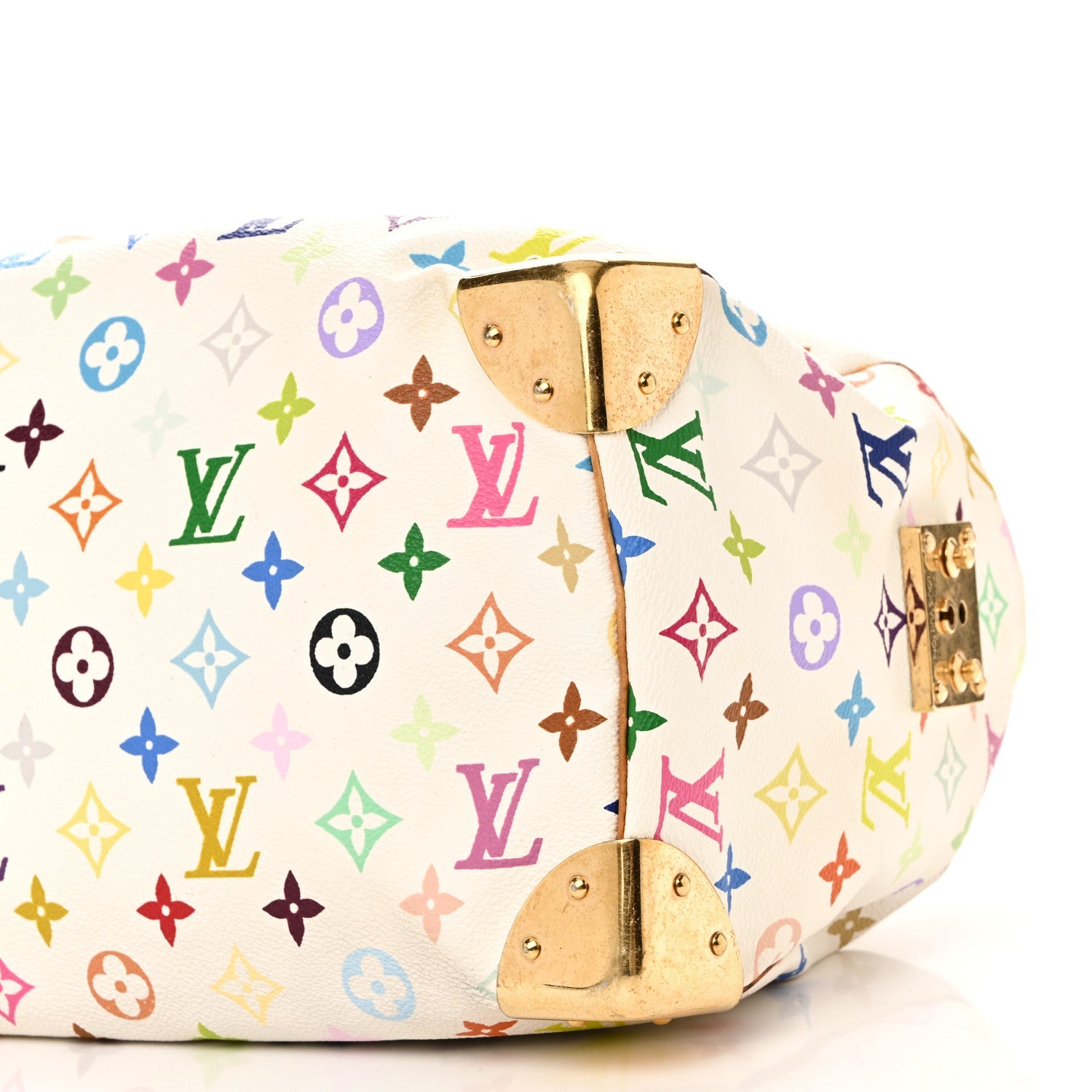 Monogram Multicolor Speedy 30 White