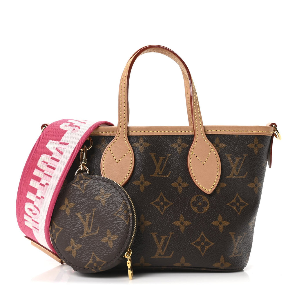Monogram Neverfull BB Pink Peony