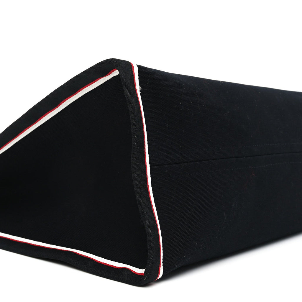 Linen Calfskin Extra Large Nastroloubi F.A.V.L. Tote Black