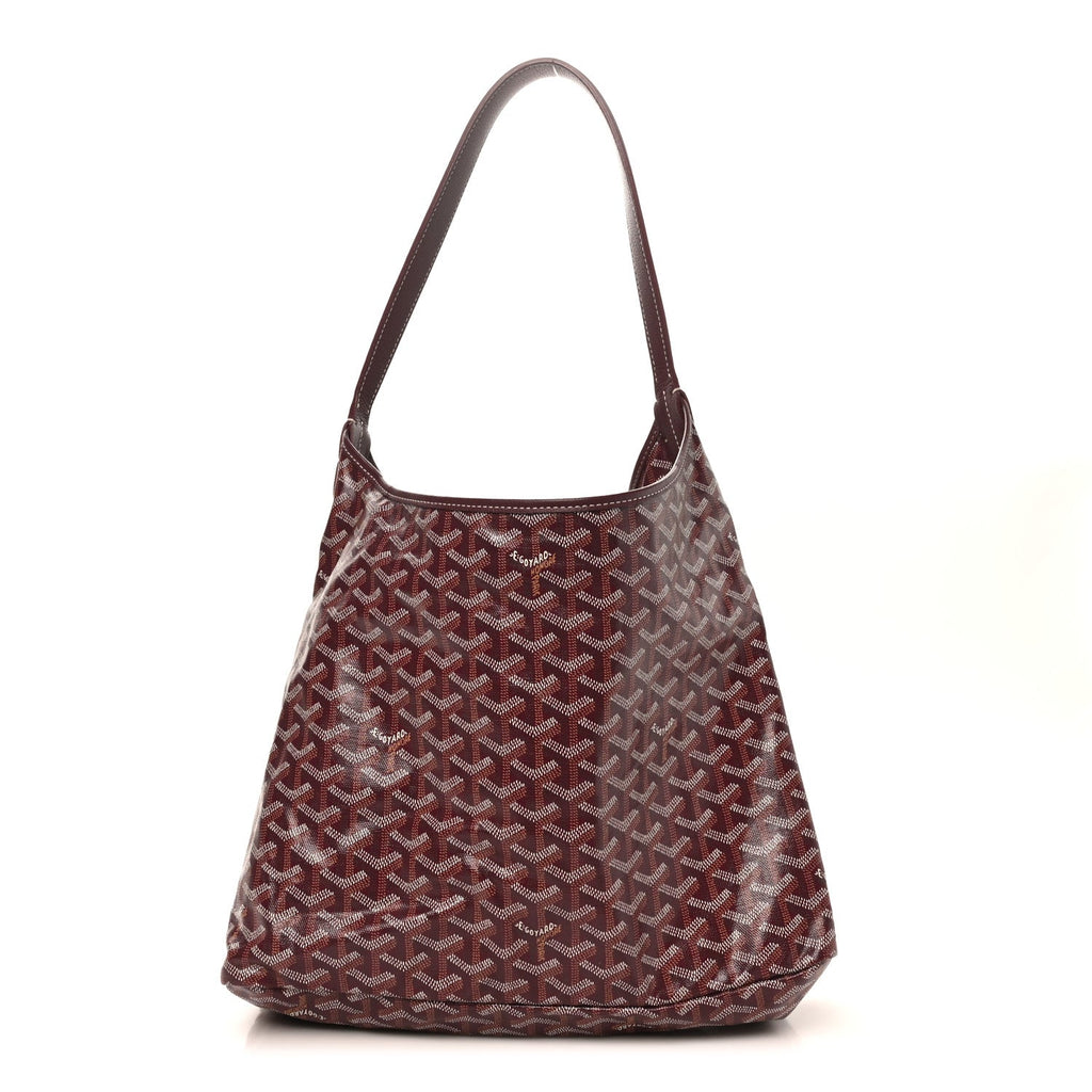 Goyardine Boheme Hobo Burgundy