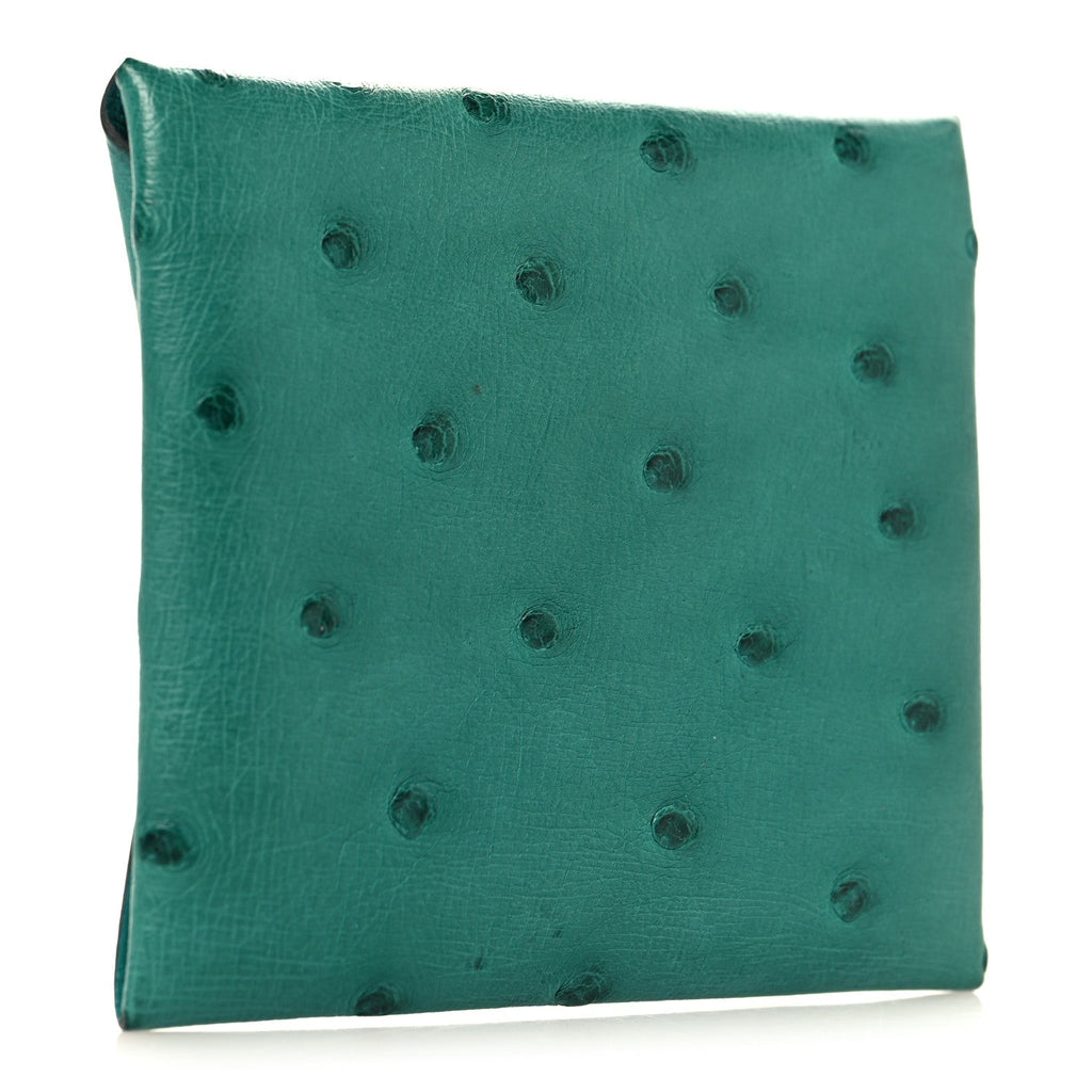 Ostrich Bastia Coin Purse Vert Verone