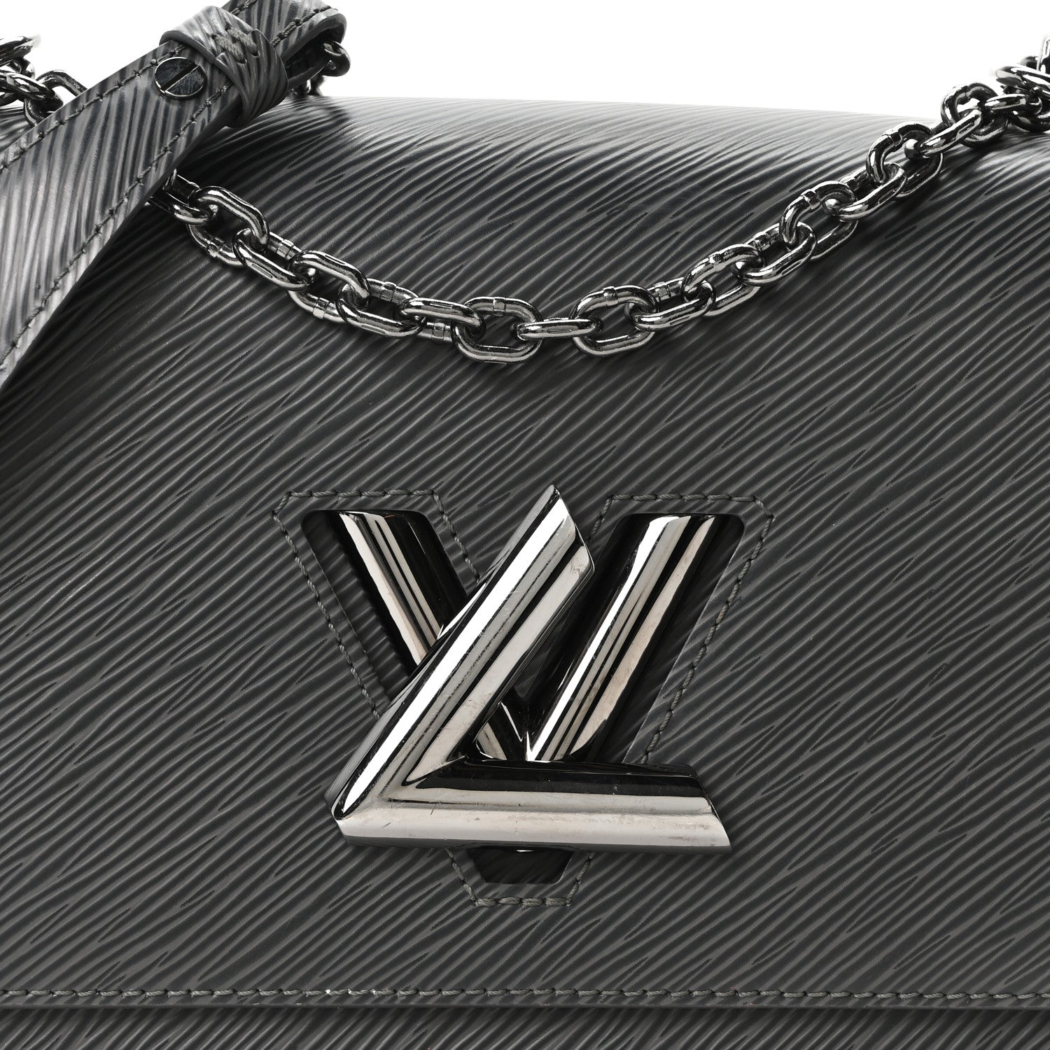 Epi Twist Shoulder Bag MM Etain