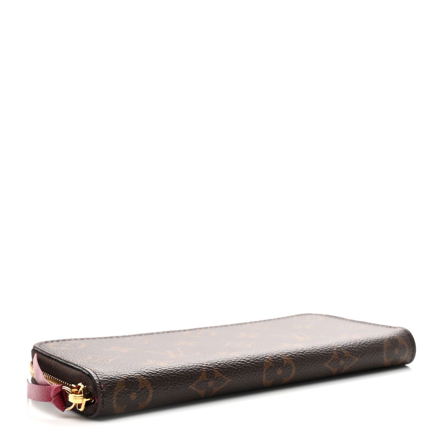 Monogram Clemence Wallet Fuchsia