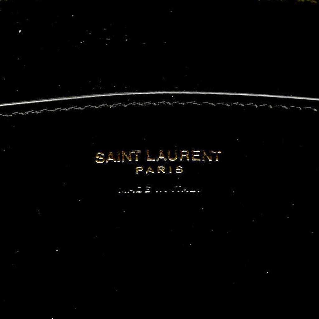 Grained Lambskin Large Cassandre Envelope Pouch Light Musk