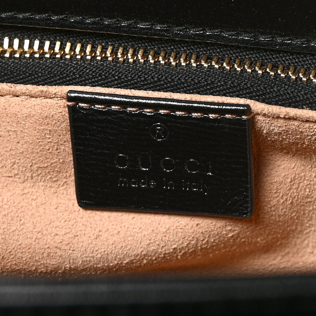 Azalea Calfskin Horsebit 1955 Shoulder Bag Black